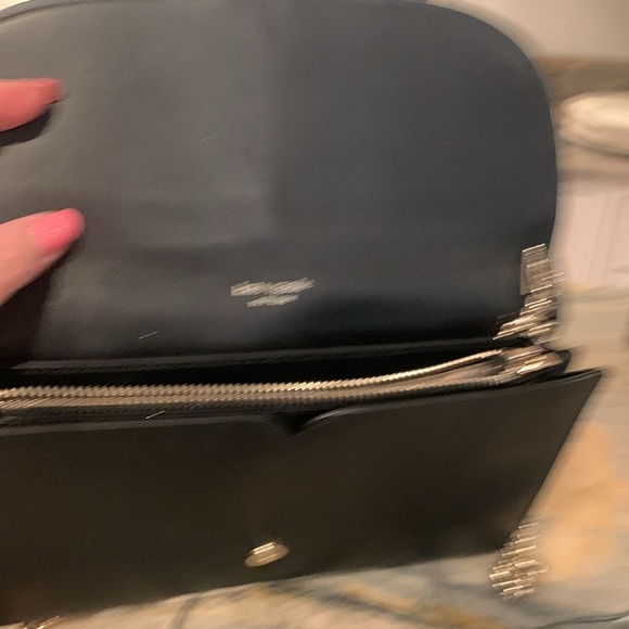 ♠️ Kate Spade Black Lula VERSATILE Clutch Crossbody or Shoulder Bag Black ♠️ - Picture 6 of 10